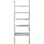 Watsons Oates  Ladder 5 Tier Wall Leaning Storage Shelves  Gloss White