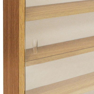 WATSONS REVEAL 4-Shelf Glass Wall Display Cabinet - White, Slim For Collectibles & Ornaments