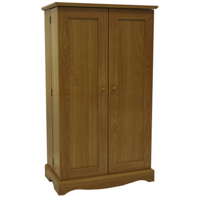 Watsons Richmond 495 Cd 200 Dvds Bluray Video Media Storage Cupboard Oak