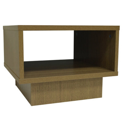 Watsons  Side Bedroom Table Storage Cabinet  Oak