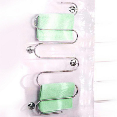 Watsons Snakes And Ladders Wall Mounted Bathroom 7 Rung Ladder Towel