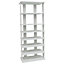 Watsons Stacked  7 Tier Free Standing Storage Shelf  White