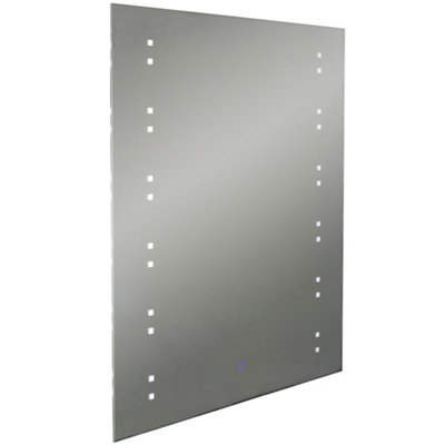 Watsons Starlight  Led Illuminated 80 X 60cm Rectangular Wall Mirror With Demister And Dimmer