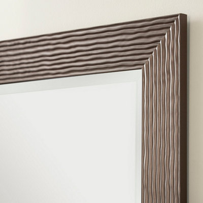 Wave Bronze Full length mirror 170x79cm