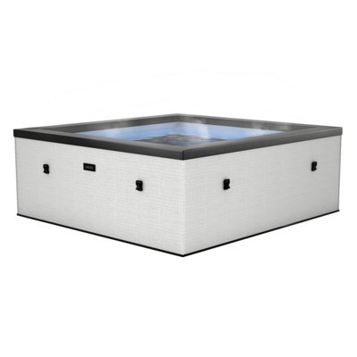 Wave Garda Replacement Spa Liner, Rigid Eco-Foam Hot Tub Inner Liner, Pebble White - 4 Person