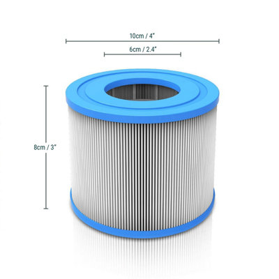Wave Hot Tub & Spa Replacement Filter Cartridge Screw-On Threaded, Spa ...