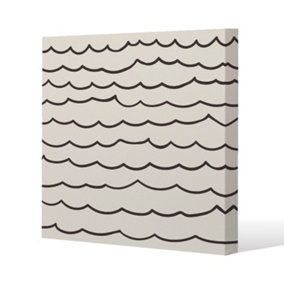 Wave Lines (Canvas Print) / 46 x 46 x 4cm
