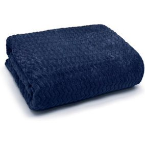 Wave Luxury Flannel Fleece Throw Blanket Sofa Couch Wavy Teddy Soft Bed Throw Blanket 3D Chevron Pattern all seasons blanket
