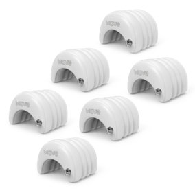 Wave Spa Inflatable Hot Tub Head Rest Pillow, White - 6 pack