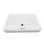 Wave Spa Square 4 Person Protective Thermal Efficient Inflatable Hot Tub Cover, White