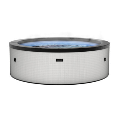 Wave Tahoe Replacement Spa Liner, Rigid Eco-Foam Hot Tub Inner Liner, Pebble White - 6 Person