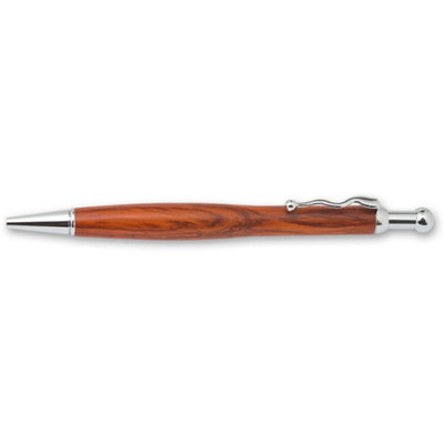 Wave Top Click Pen Kit - Chrome