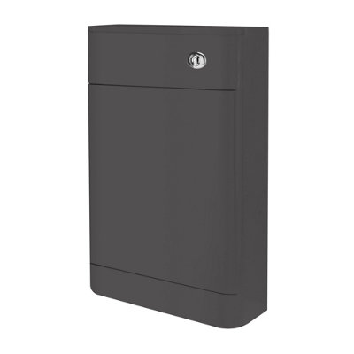 Wave WC Toilet Unit (Concealed Cistern Not Included) - 550mm - Gloss ...