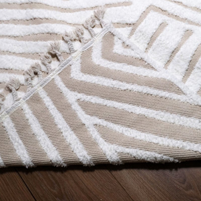 Waves 80X150cm 100% Cotton Rug