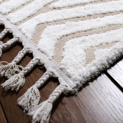 Waves 80X150cm 100% Cotton Rug