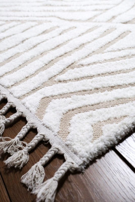 Waves 80X150cm 100% Cotton Rug