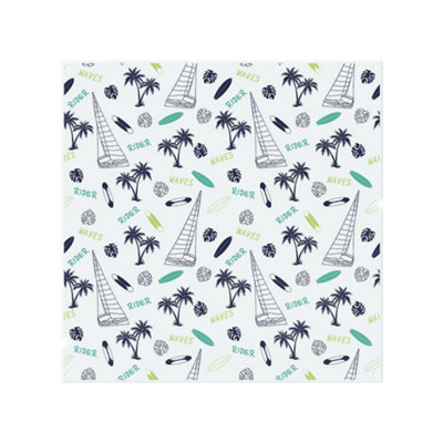Waves Rider Splash Back designer style