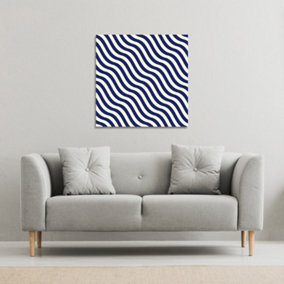 Wavey Lines (Canvas Print) / 61 x 61 x 4cm