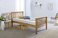Waxed Pine Somerset Bed Frame King