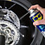 WD-40 Motorcycle Trio Bundle of Chain Wax, Chain Cleaner, and Silicone Shine