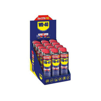 Wd-40 Multi-Use Smart Straw 450+50Ml Free (Cdu Of 12 Cans)