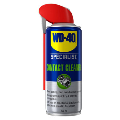 WD-40 Specialist Bundle Silicone, Contact Cleaner & Dry PTFE Each 400ml
