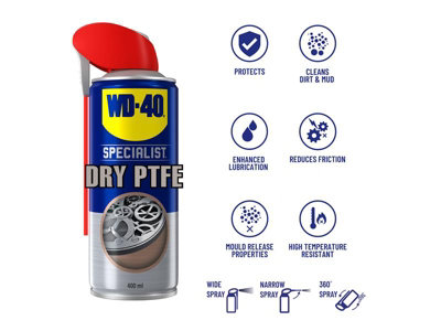Wd-40 Specialist Dry Ptfe spray 400Ml - 4