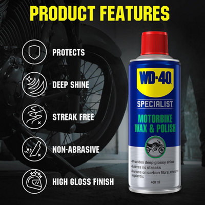 WD40 Specialist Motorcycle Chain Wax - 400ml