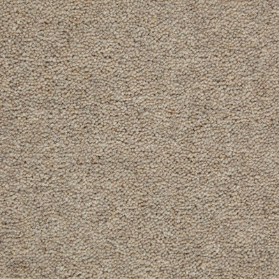Weald Park "Platinum" 80/20 Wool Twist Pile Carpet by Remland (Rusk