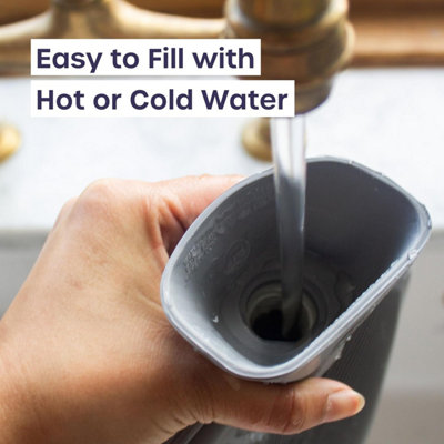 Wearable Hot Water Bottle Belt - 1.5L Soft Wrap-Around Hot Water Bag with Adjustable Strap for Period Pain, Cramps & Warmth