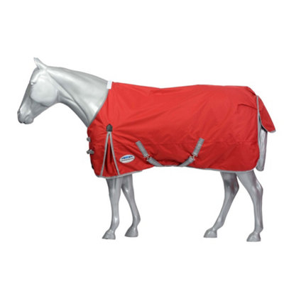 Weatherbeeta Comfitec Clic Standard-Neck Lite 100g Horse Rug Red/Silver/Navy (4 6") Price Comparisons | Compare The Build