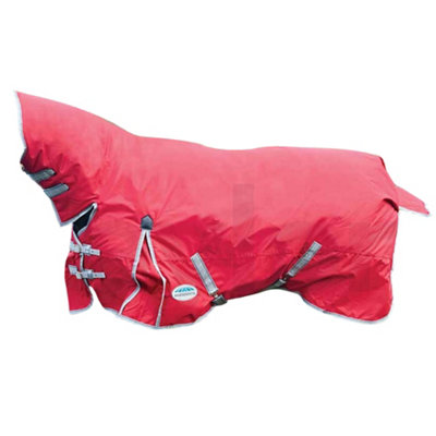 Weatherbeeta Comfitec Lite Clic Combo Neck Turnout Rug Red/Silver/Navy (5 ft 6) Price Comparisons | Compare The Build