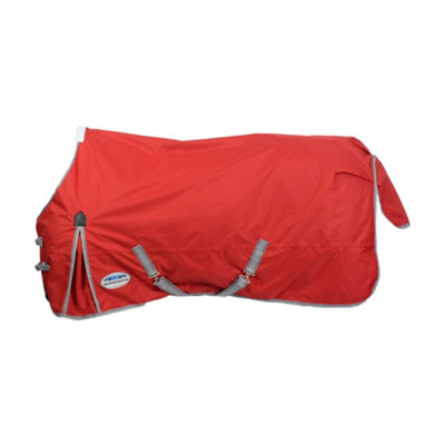 Weatherbeeta Comfitec Lite Clic Standard Neck Turnout Rug Red/Silver/Navy (5 ft 9) Price Comparisons | Compare The Build