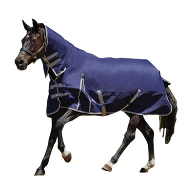 Weatherbeeta Comfitec Lite Essential Combo Neck Turnout Rug Navy/Silver/Red (7 ft 3) Price Comparisons | Compare The Build