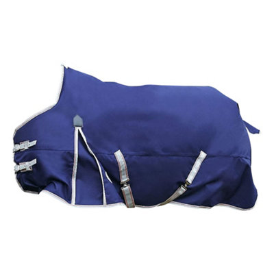 Weatherbeeta Comfitec Lite Essential Standard Neck Turnout Rug Navy/Silver/Red (5 ft 3) Price Comparisons | Compare The Build