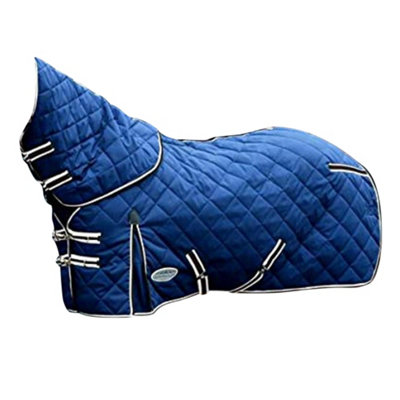 Tapis De Nuit Cheval Weatherbeeta – 5'6" – Remplissage 300g – Bleu – Occasion