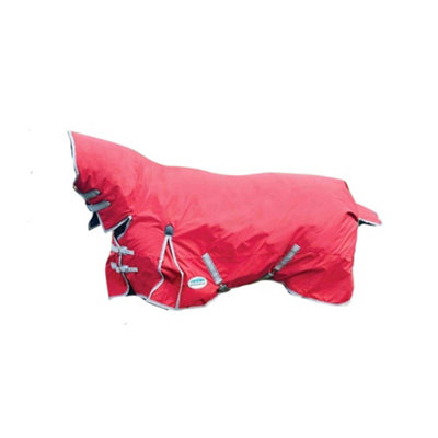 Weatherbeeta Comfitec Medium Clic Combo Neck Turnout Rug Red/Silver/Navy (6 ft 6) Price Comparisons | Compare The Build