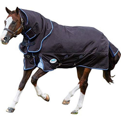 WeatherBeeta Hundemantel ComFiTec Ultra Cozi 100gr – 25 Cm, Dunkelgrau-Blau – Wärmer Wintermantel