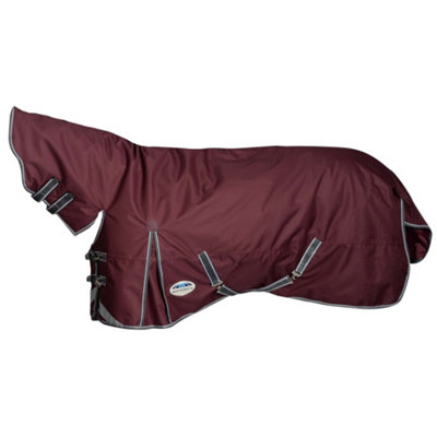Weatherbeeta Comfitec Plus Dynamic II Combo Neck Medium Lightweight Horse Turnout Rug Maroon/Grey/White (6) Price Comparisons | Compare The Build