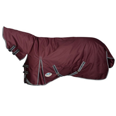 Weatherbeeta Comfitec Plus Dynamic II Combo Neck Midweight Horse Turnout Rug Maroon/Grey/White (6 3") Price Comparisons | Compare The Build