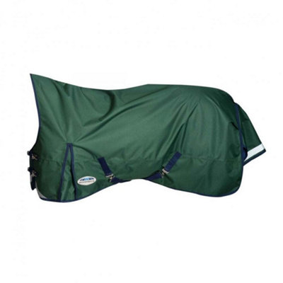 Weatherbeeta Comfitec Plus Dynamic II High-Neck Lightweight Horse Turnout Rug Hunter Green/Navy (6 9") Price Comparisons | Compare The Build