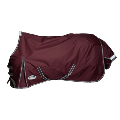 Couverture Cheval Weatherbeeta ComFiTec Plus Dynamic II 0g - Rouge, Col Amovible
