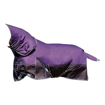 Weatherbeeta Comfitec Plus Medium/Lite Dynamic Combo Neck Rug Purple/Black (4 ft 3) Price Comparisons | Compare The Build