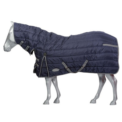 Weatherbeeta Comfitec PP II Combo Neck Channel Quilt Heavyweight Horse Stable Rug Blue/Grey/White (5 3") Price Comparisons | Compare The Build