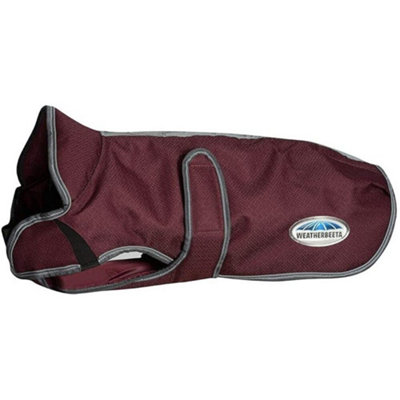 Weatherbeeta Comfitec Premier Free Duo Deluxe Parka Dog Coat Maroon/Grey/White (30cm) Price Comparisons | Compare The Build