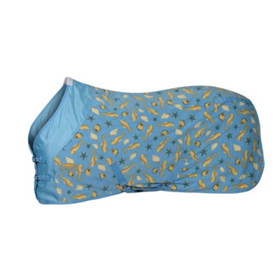 Weatherbeeta Cooler Standard-Neck Seahorse Fleece Horse Rug Blue (4 3") Price Comparisons | Compare The Build