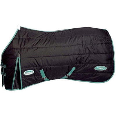Weatherbeeta Green-Tec Standard-Neck Horse Stable Rug Black/Bottle ...