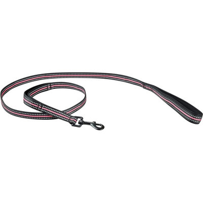Weatherbeeta Reflective Dog Lead Black/Pink (M) DIY at B&Q