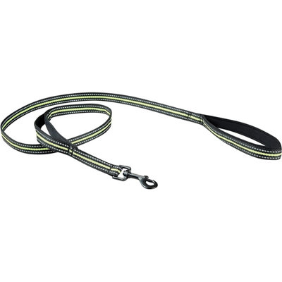 Weatherbeeta Reflective Dog Lead Black/Yellow (M) DIY at B&Q