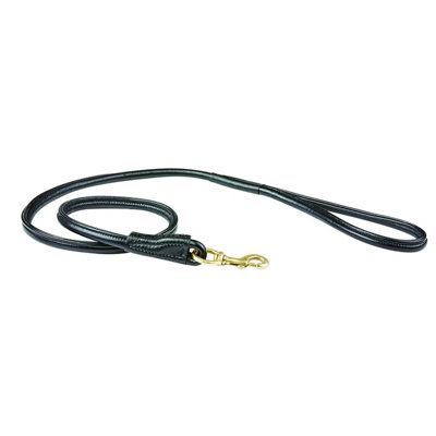 Weatherbeeta Rolled Leather Dog Lead Black (One Size) Price Comparisons | Compare The Build